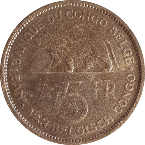 5 francs - Congo