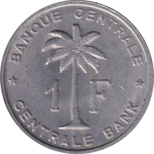 1 franc - Congo