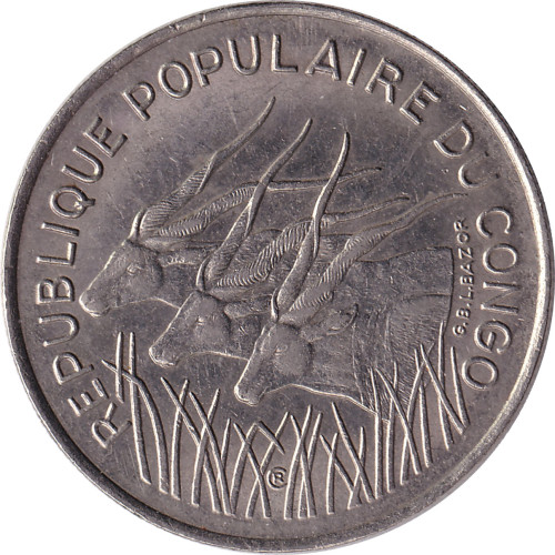 100 francs - Congo