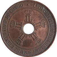 10 centimes - Congo