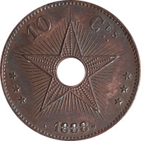 10 centimes - Congo