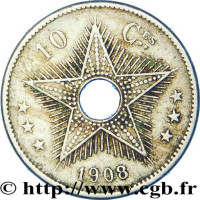 10 centimes - Congo