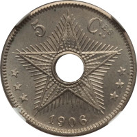 5 centimes - Congo