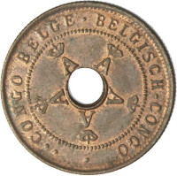 2 centimes - Congo