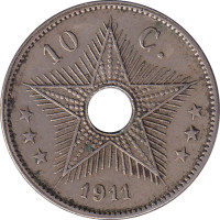 10 centimes - Congo