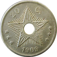 20 centimes - Congo