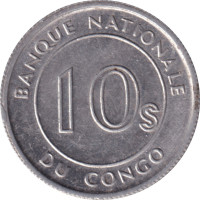 10 sengis - Congo