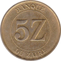 5 zaire - Congo