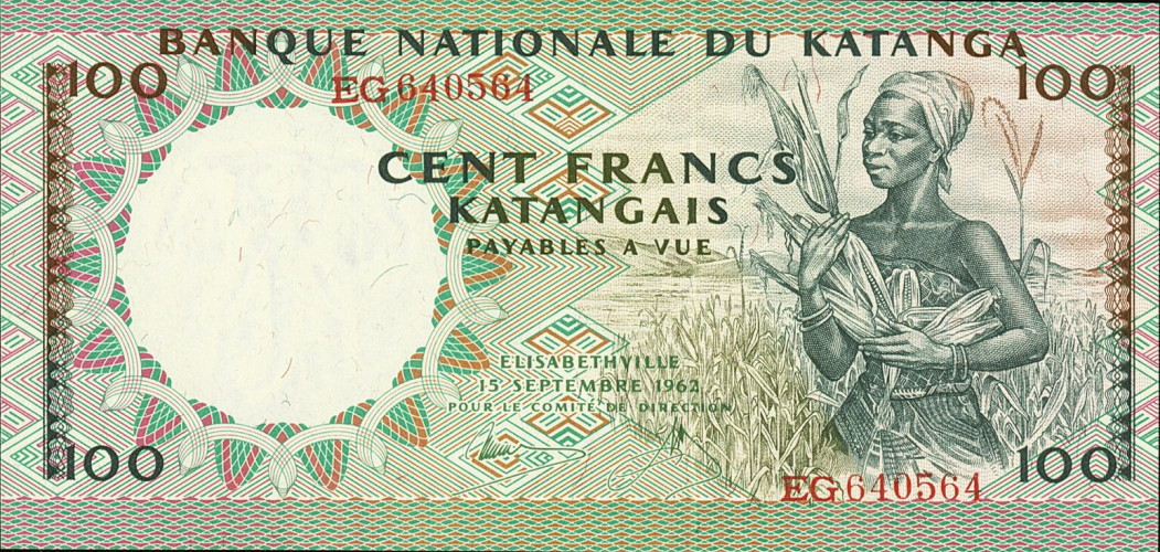 100 francs - Congo