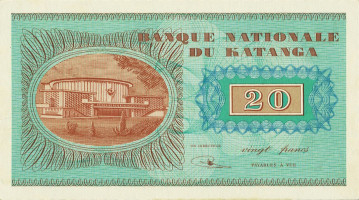 20 francs - Congo