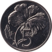 5 cents - Cook Islands