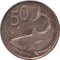 50 cents - Cook Islands