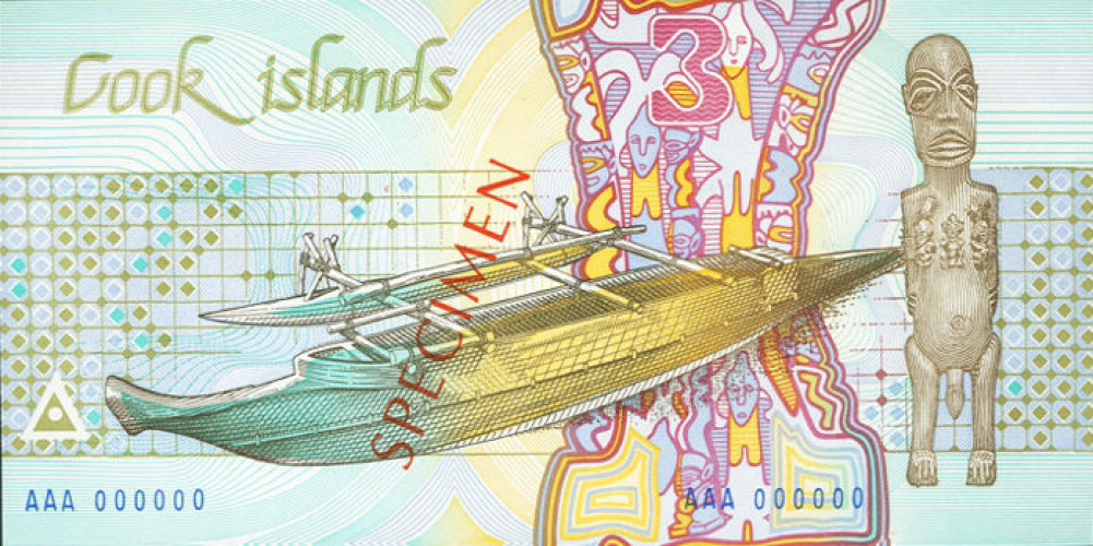 3 dollars - Cook Islands