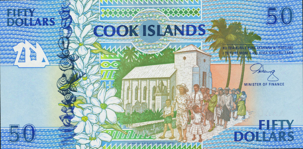 50 dollars - Îles Cook