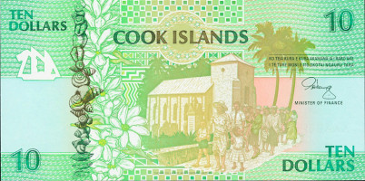 10 dollars - Îles Cook