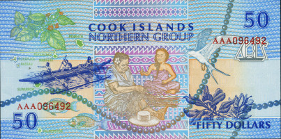 50 dollars - Îles Cook