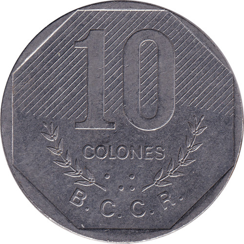 10 colones - Costa Rica