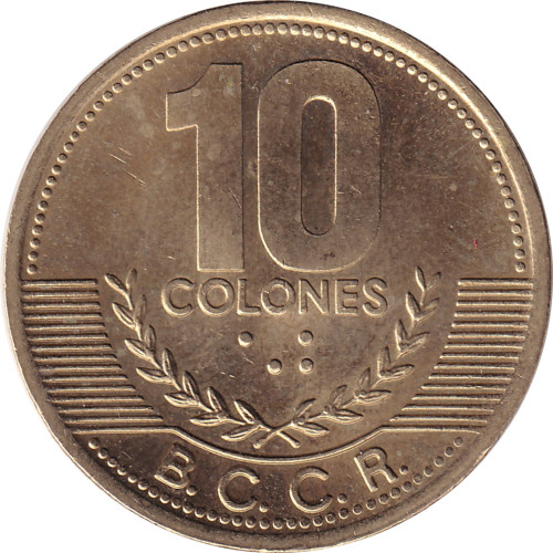 10 colones - Costa Rica