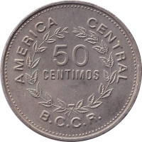 50 centimos - Costa Rica