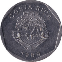 5 colones - Costa Rica