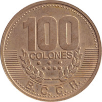 100 colones - Costa Rica