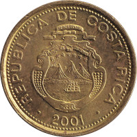 5 colones - Costa Rica