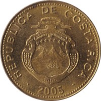 25 colones - Costa Rica