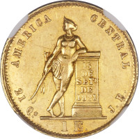 1 escudo - Costa Rica