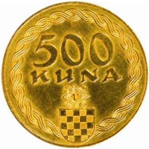 500 kuna - Croatie