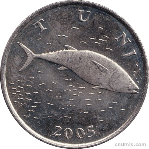 2 Kune 2 kune Bluefin Tuna 1993-2022 - Croatia (Croatia) - www.cnumis.com