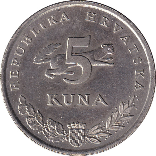 5 kuna - Croatie