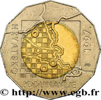 25 kuna - Croatie