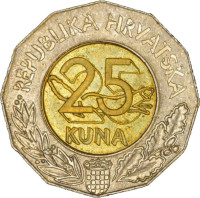 25 kuna - Croatia