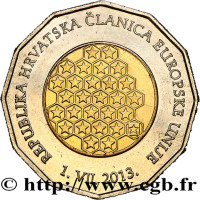 25 kuna - Croatie