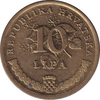 10 lipa - Croatie