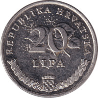 20 lipa - Croatie