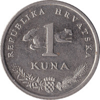 1 kuna - Croatia