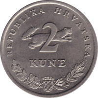 2 kune - Croatia