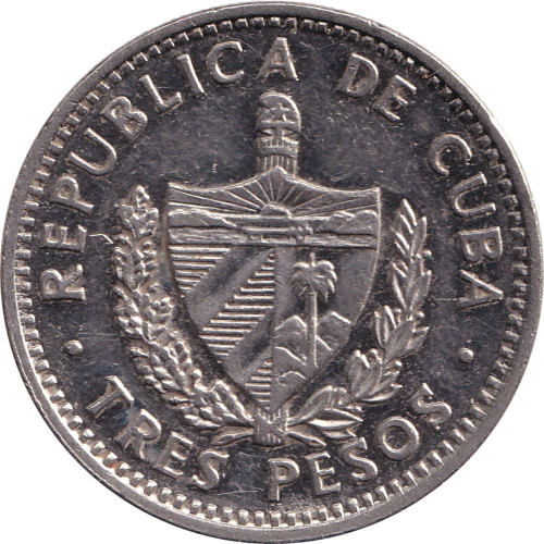 3 pesos - Cuba