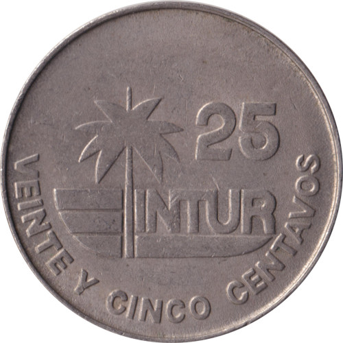 25 centavos - Cuba