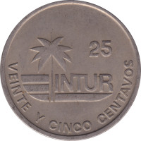 25 centavos - Cuba