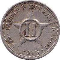 2 centavos - Cuba