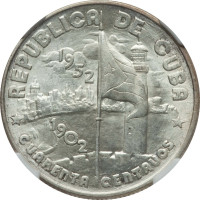 40 centavos - Cuba