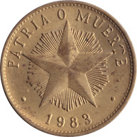 1 peso - Cuba