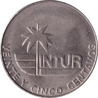 25 centavos - Cuba