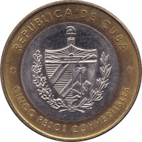 5 pesos - Cuba