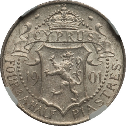 4.5 piastres - Cyprus