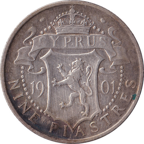 9 piastres - Cyprus