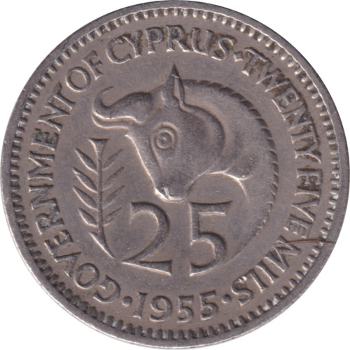 25 mils - Cyprus