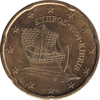 20 eurocents - Chypre